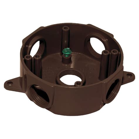 exterior metal electrical box round|3.5 inch round electrical box.